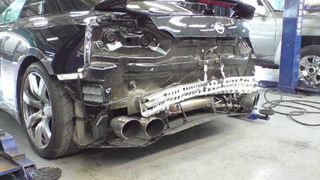 Top Gear Crashes Nissan GT-R